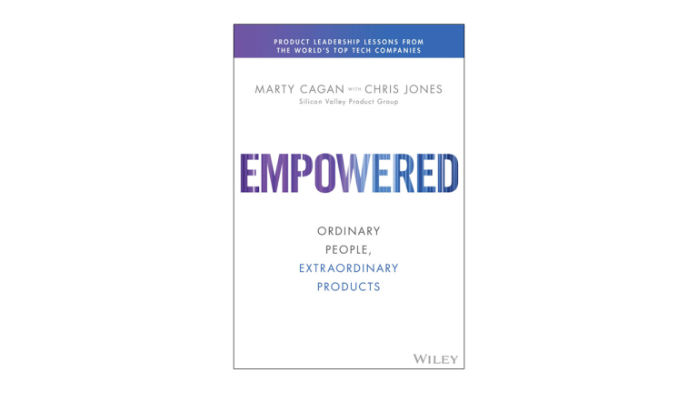 The cover of the book Empowered by Marty Cagan.